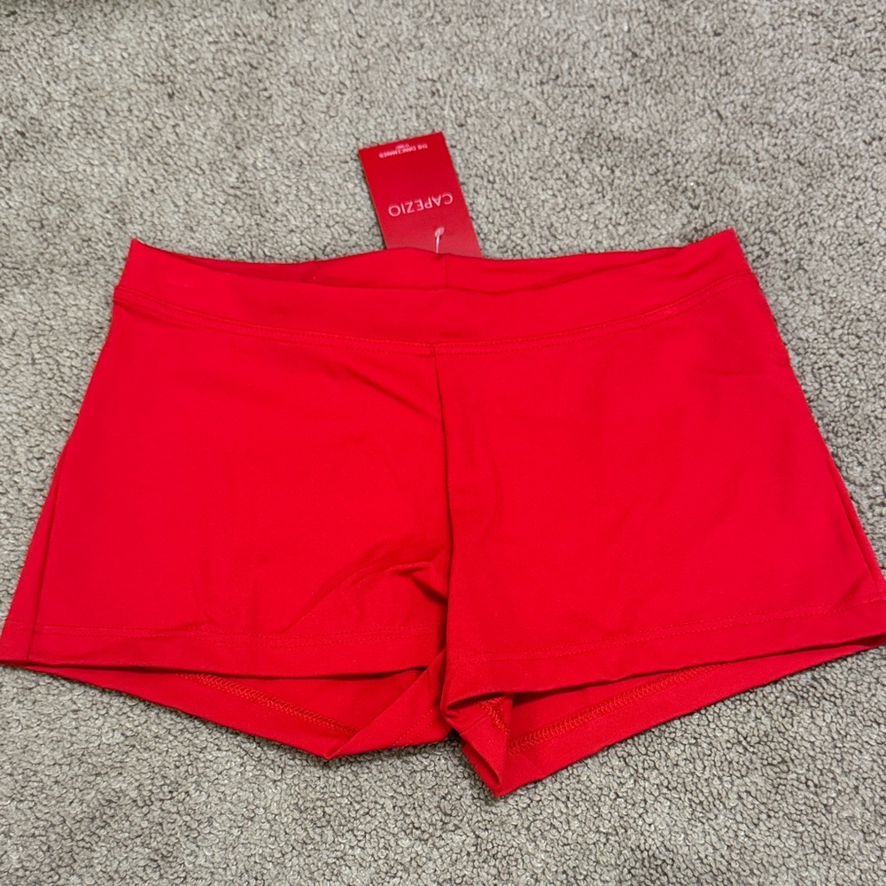 Capezio Red Boy Shorts